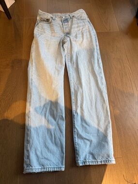 Levi’s 501s Women's Light Wash Straight-Leg Jeans